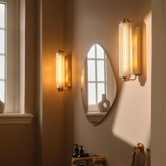 Nimal 35 vegglampe for baderom IP44-Baderomsbelysning vegglamper-Nordlux-Svart-2310521003-Lightup.no