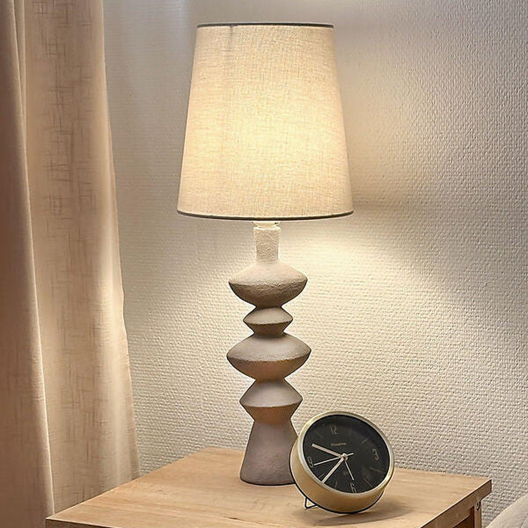 Nina bordlampe-Bordlamper-Aneta Lighting-Svart / Brun-18405-15-16-Lightup.no