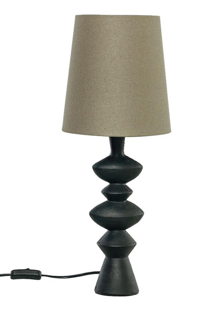 Nina bordlampe-Bordlamper-Aneta Lighting-Svart / Brun-18405-15-16-Lightup.no