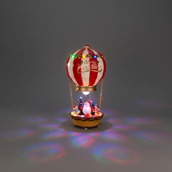 Nisse i luftballong med LED – 31,5 cm-Julebelysning dekor og pynt-Konstsmide-Flerfarget-4240-000-Lightup.no