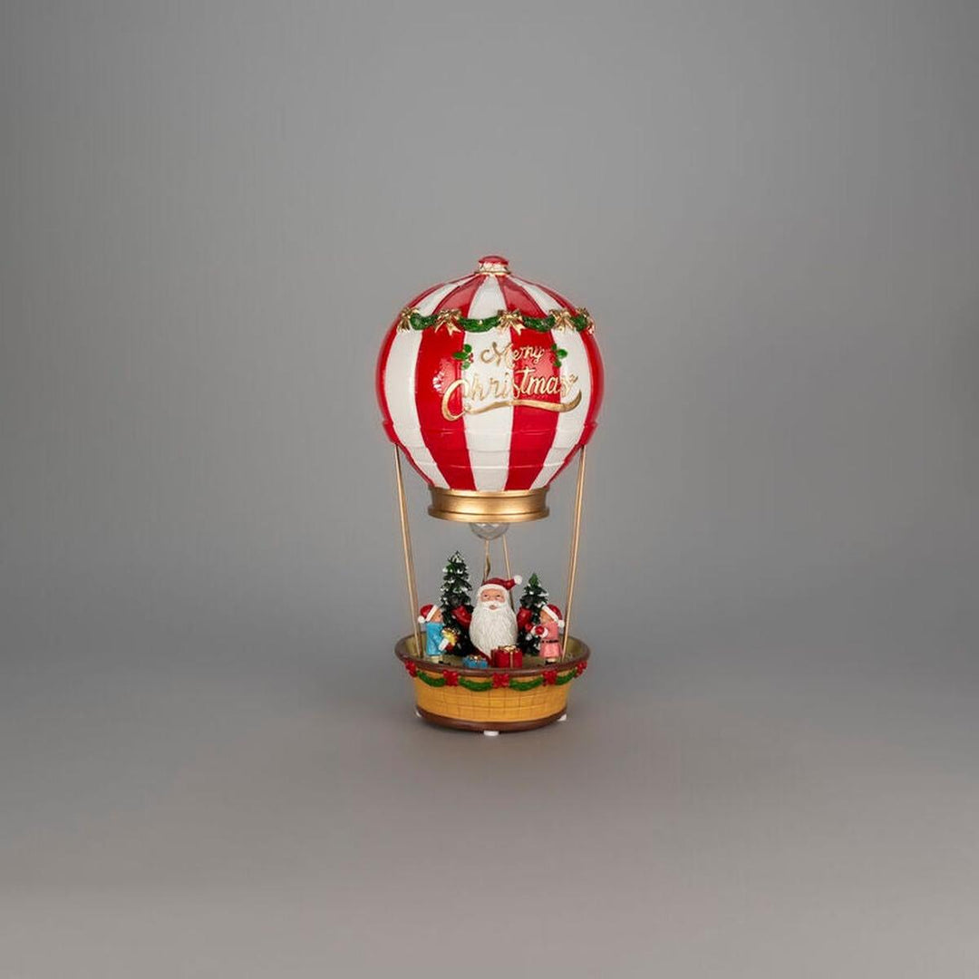 Nisse i luftballong med LED – 31,5 cm-Julebelysning dekor og pynt-Konstsmide-Flerfarget-4240-000-Lightup.no