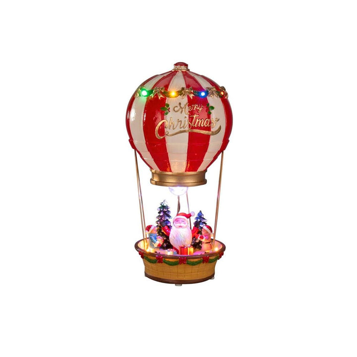 Nisse i luftballong med LED – 31,5 cm-Julebelysning dekor og pynt-Konstsmide-Flerfarget-4240-000-Lightup.no