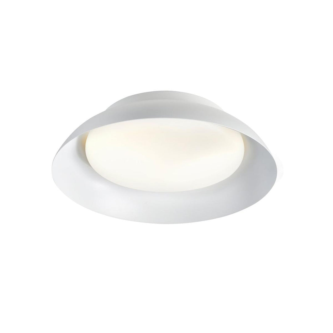 Nivora 38 cm vegg-/taklampe-Taklamper-Nordlux-Hvit-2610156001-Lightup.no
