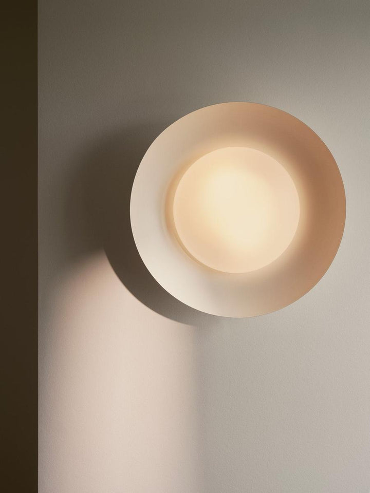 Nivora 45 cm vegg-/taklampe-Taklamper-Nordlux-Hvit-2610166001-Lightup.no