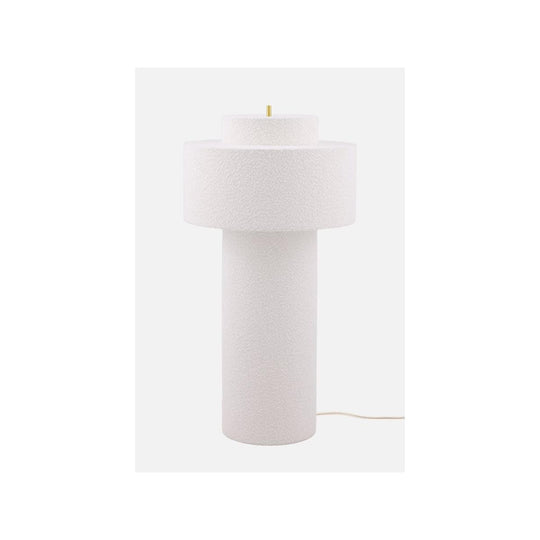 Noah gulvlampe-Gulvlamper-Globen Lighting-Hvit bouclé-706308-Lightup.no