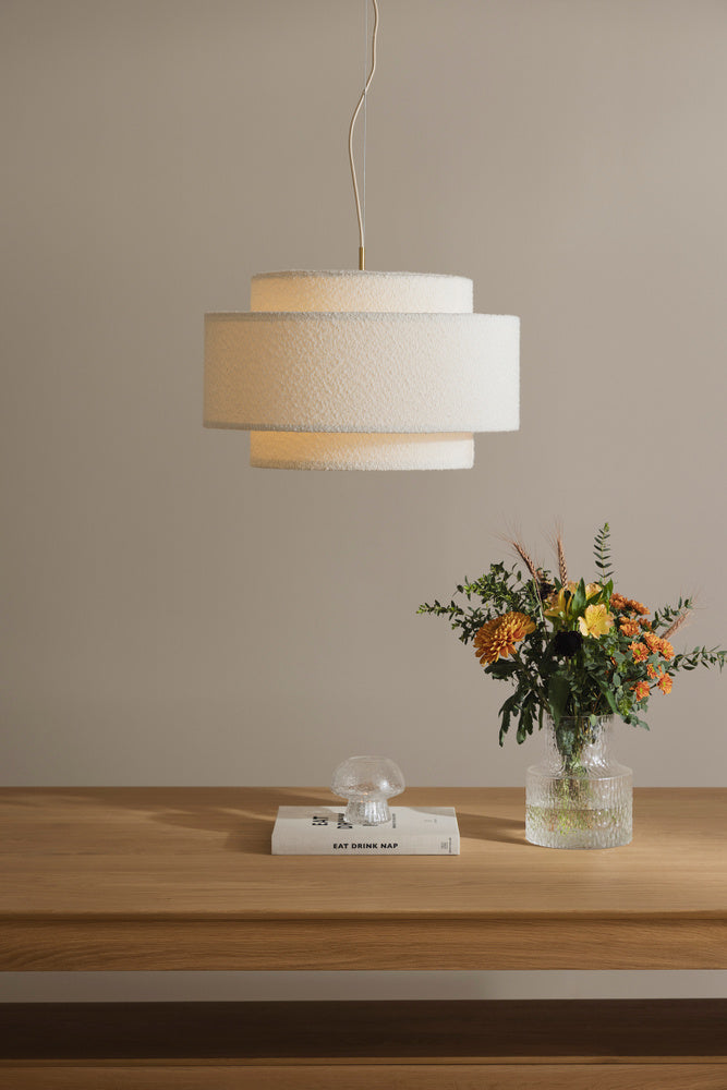 Noah takpendel 50 cm-Takpendler-Globen Lighting-Beige-756302-Lightup.no