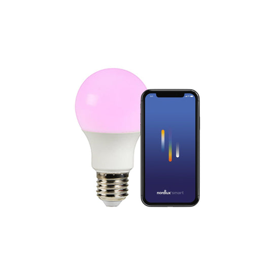Nordlux Smart Color lyskilde E27 8W - Bluetooth-Smartpærer E27-Nordlux-Opal-2270072701-Lightup.no