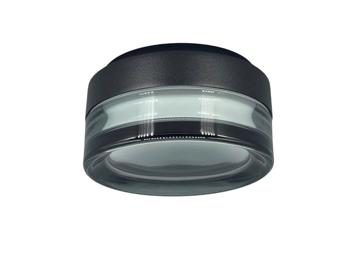 Nova Alba tak/vegglampe 9W 2700/3000/4000 Kelvin IP65 - Dimbar-Baderomsbelysning vegglamper-NorDesign-Svart / Røykfarget-360913205-Lightup.no