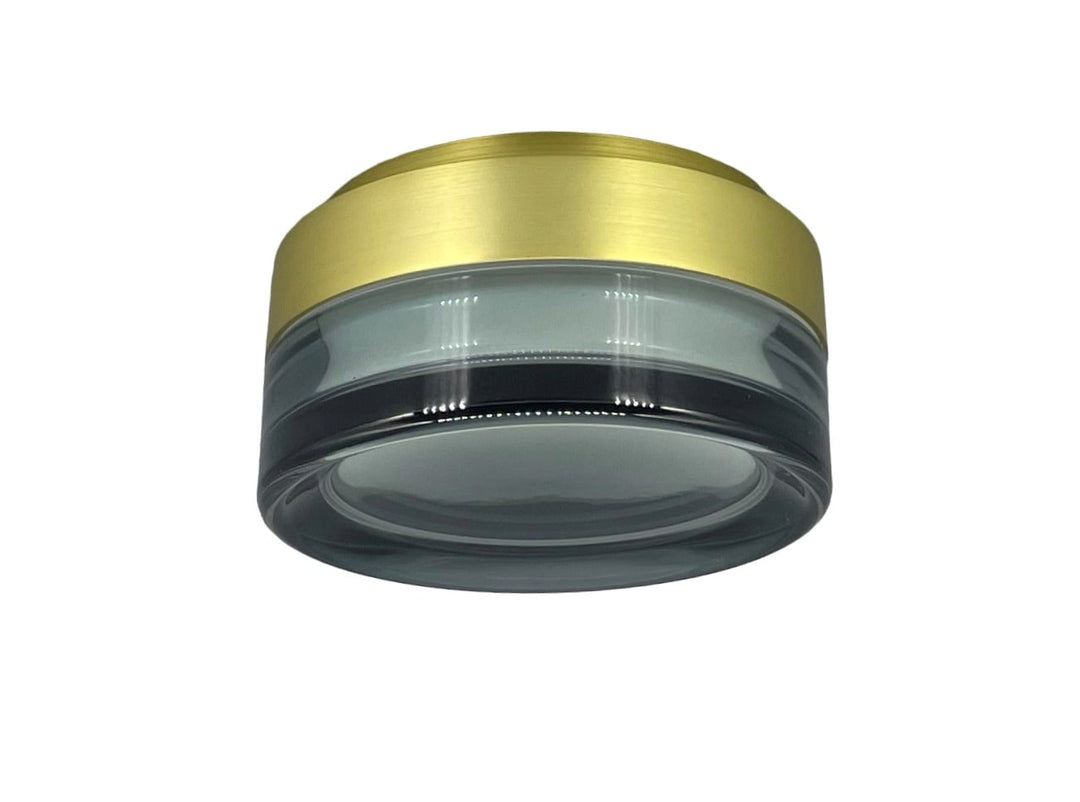 Nova Alba tak/vegglampe 9W 2700/3000/4000 Kelvin IP65 - Dimbar-Baderomsbelysning vegglamper-NorDesign-Messing / Røykfarget-360913223-Lightup.no