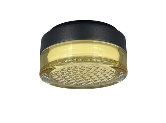 Nova Brio tak/vegglampe 9W 2700/3000/4000 Kelvin IP65 - Dimbar-Baderomsbelysning vegglamper-NorDesign-Svart / Amber-360921505-Lightup.no