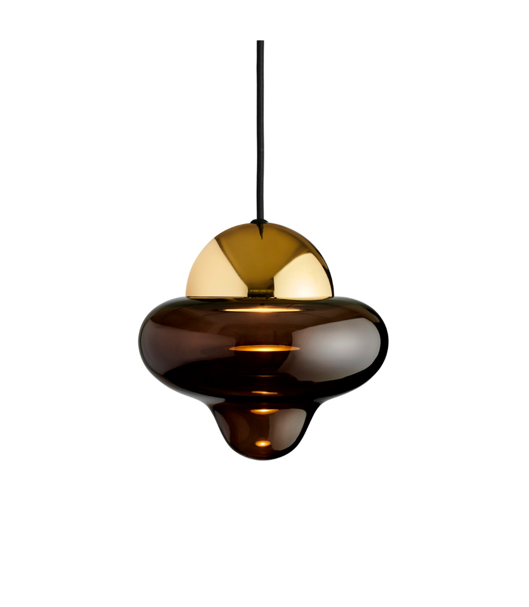 Nutty taklampe - Brun/Messing-Takpendler-Design by Us-Des__23151-Lightup.no