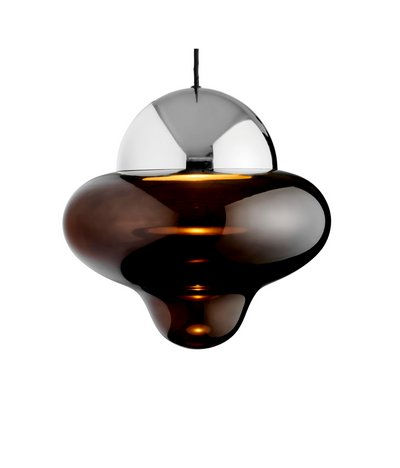 Nutty taklampe XL - Brun/Sølv-Takpendler-Design by Us-Des__23252-Lightup.no