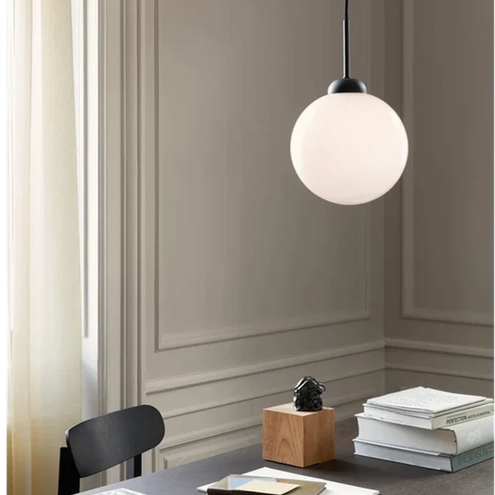 Nuura Apiales 1 taklampe - Satin svart/ opal-Takpendler-Nuura-Svart / Opal-Nua__2053008-Lightup.no