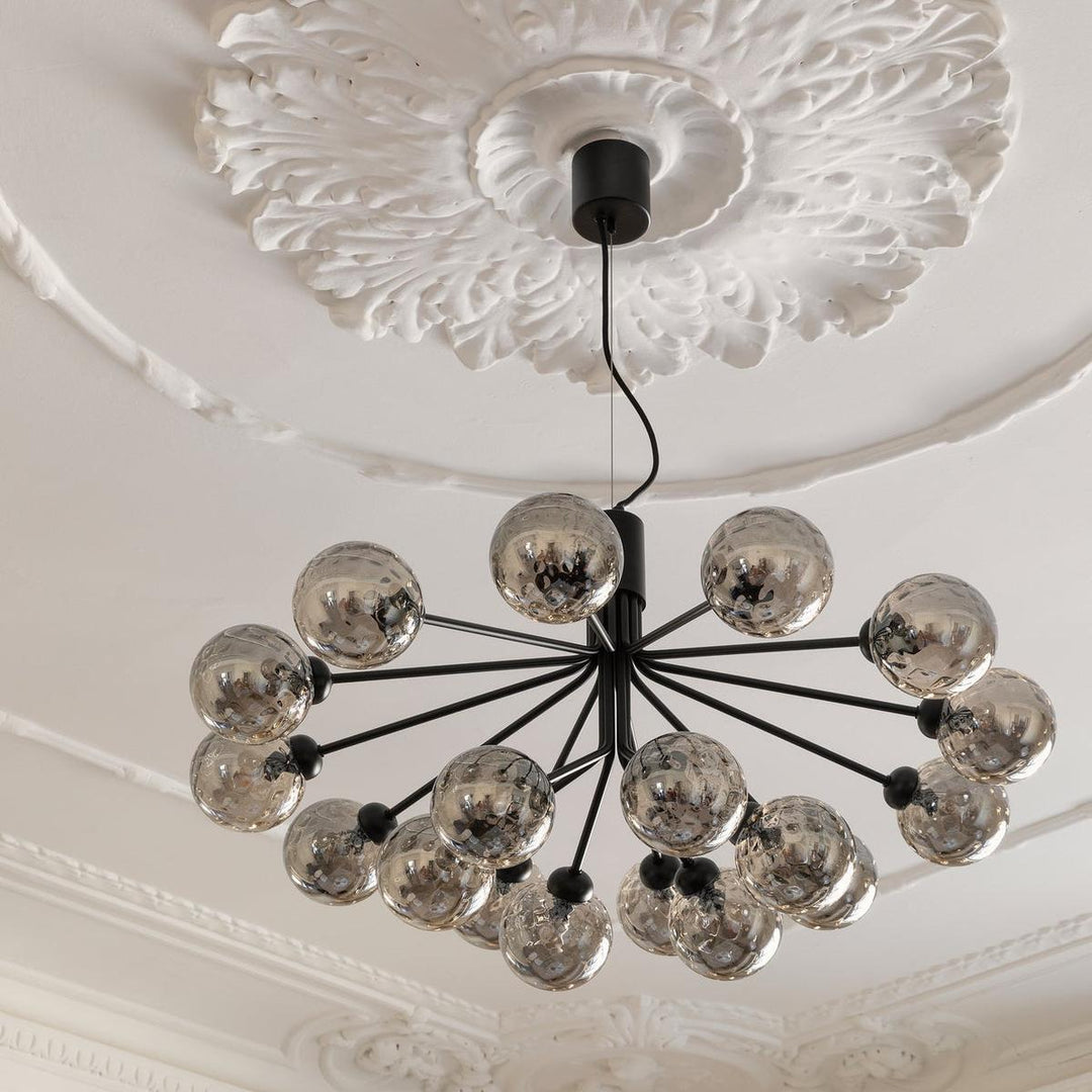 Nuura Apiales 18 satin svart/optic-Takpendler-Nuura-Svart-Nua__2051012-Lightup.no