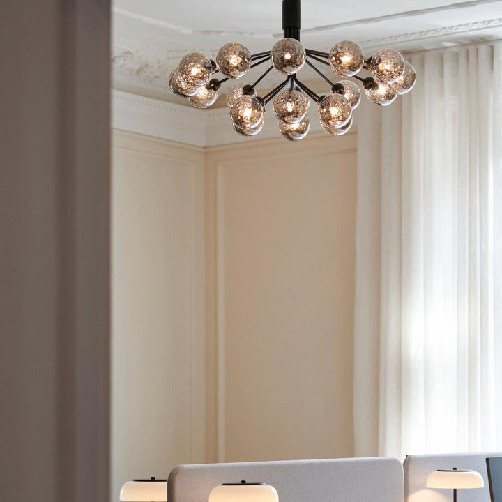 Nuura Apiales 18 satin svart/optic-Takpendler-Nuura-Svart-Nua__2051012-Lightup.no