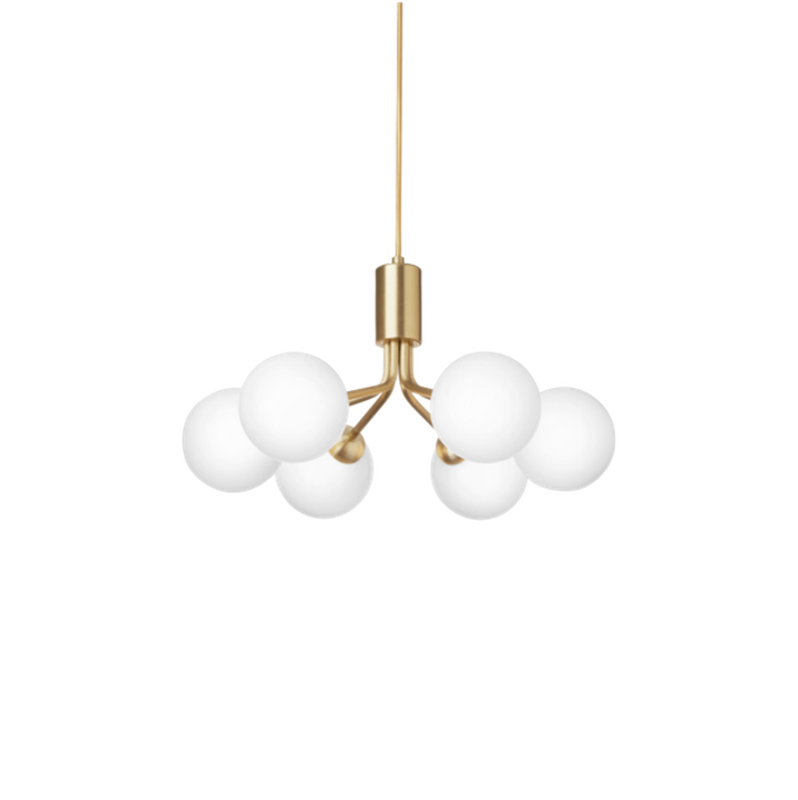 Nuura Apiales 6-Takpendler-Nuura-Messing / Opal-Nua__2053010-Lightup.no