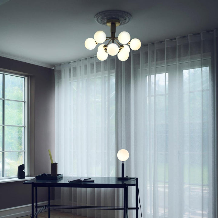 Nuura Apiales 9 ceiling-Taklamper-Nuura-Messing / Opal-Nua__2059002-Lightup.no