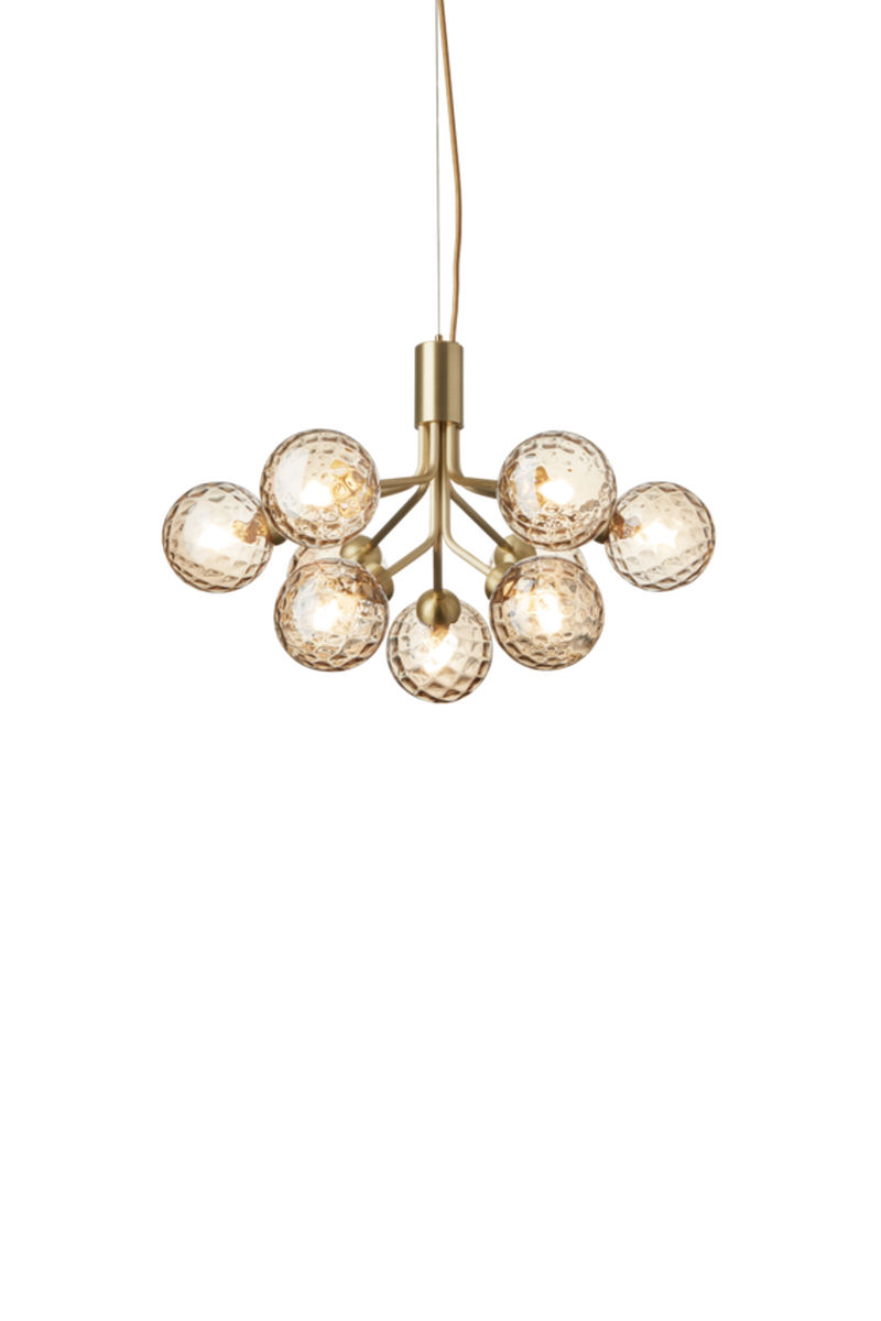 Nuura Apiales 9 messing/optic glass-Takpendler-Nuura-Messing-Nua__2051009-Lightup.no