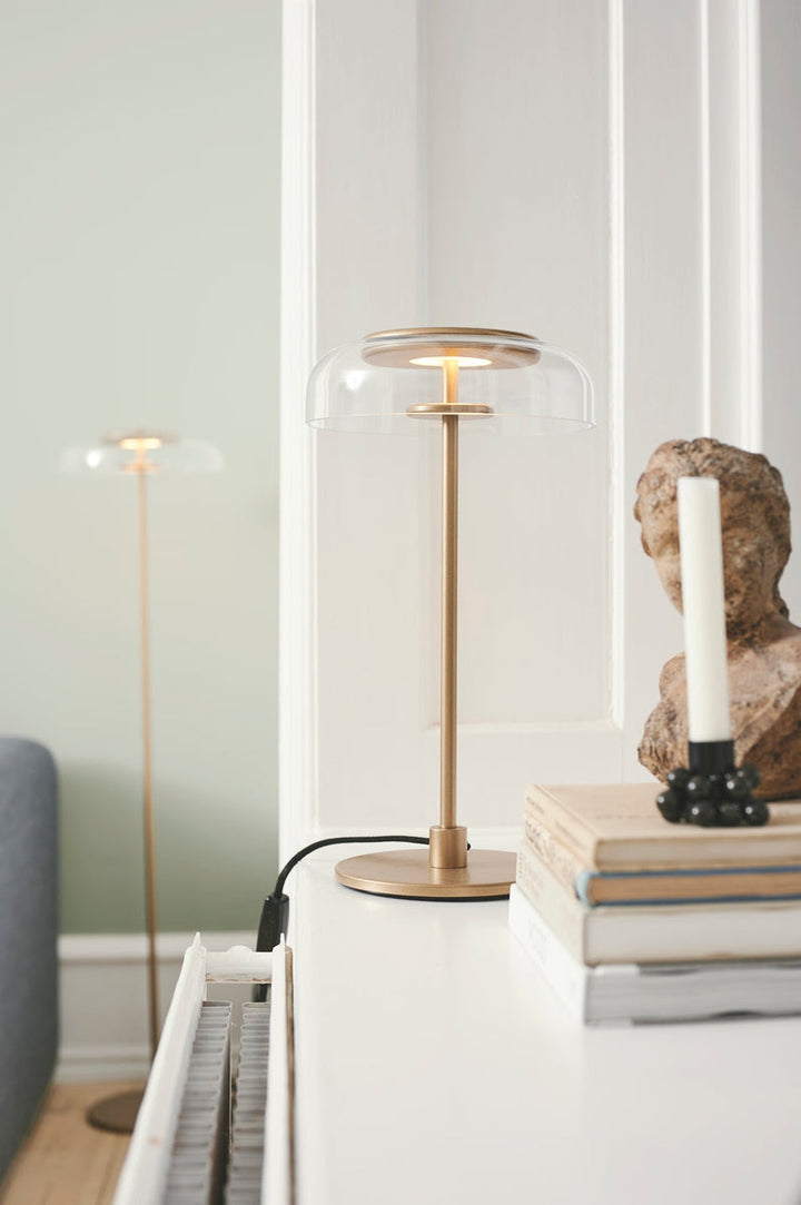 Nuura Blossi bordlampe-Bordlamper-Nuura-Messing / Klar-Nua__2028005-Lightup.no