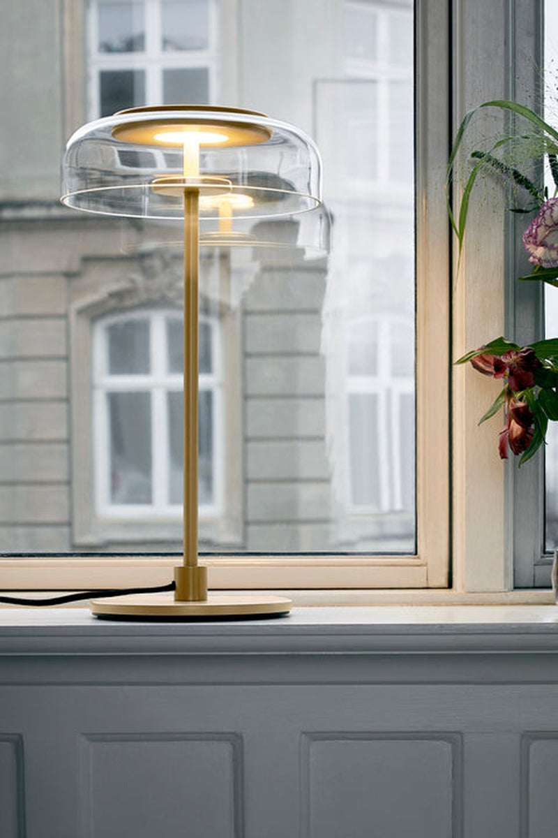 Nuura Blossi bordlampe-Bordlamper-Nuura-Messing / Klar-Nua__2028005-Lightup.no