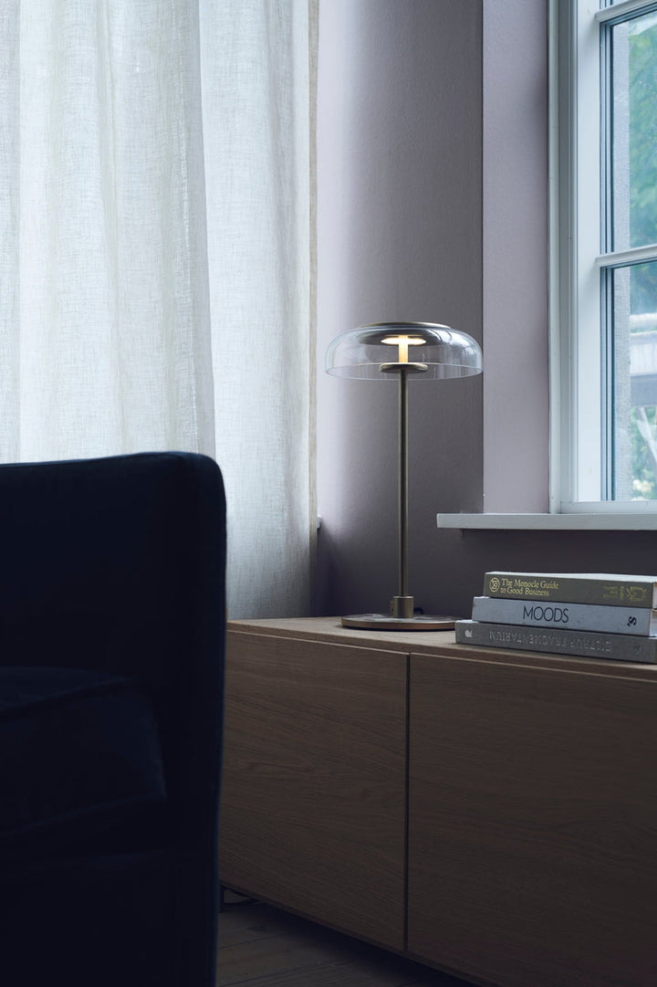 Nuura Blossi bordlampe-Bordlamper-Nuura-Messing / Klar-Nua__2028005-Lightup.no