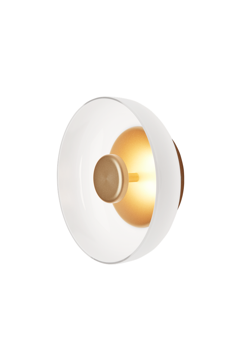 Nuura Blossi vegglampe/taklampe-Vegglamper-Nuura-Messing / Opal-Nua__2026006-Lightup.no