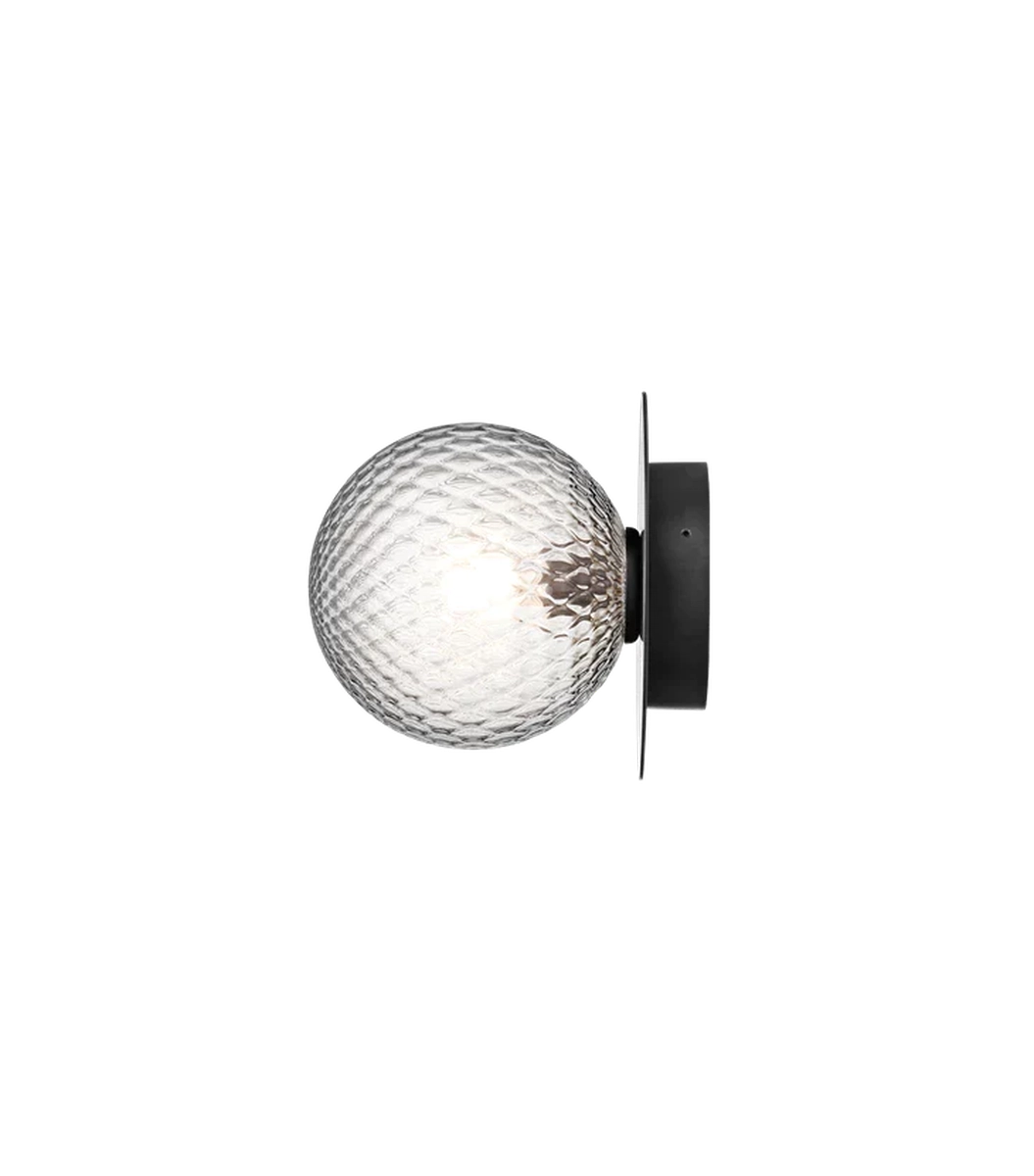 Nuura Liila 1 utendørslampe - svart/optic-Utebelysning vegg klassisk-Nuura-Nua__2046012-Lightup.no