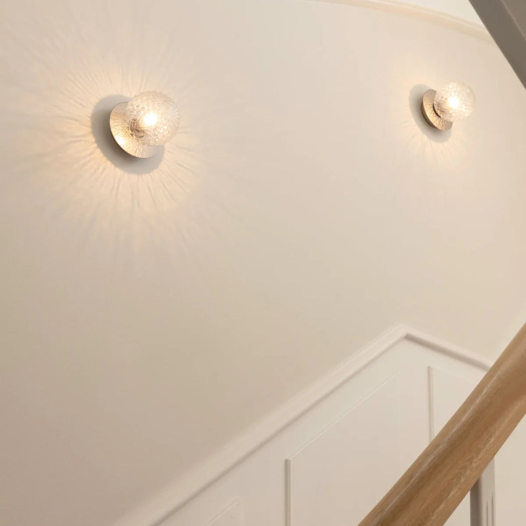 Nuura Liila 1 vegglampe/taklampe - Small - Bronse / Klar-Vegglamper-Nuura-Bronse / Optic klar-Nua__2046045-Lightup.no