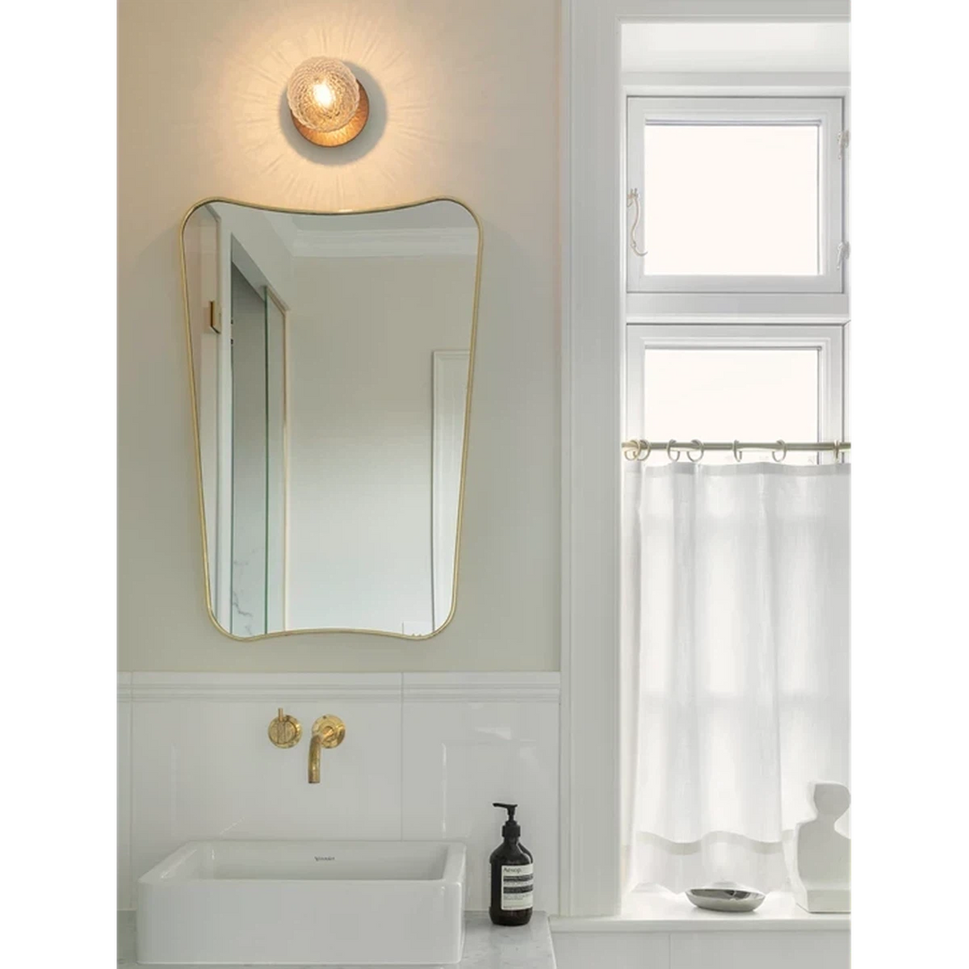 Nuura Liila 1 vegglampe/taklampe - Small-Vegglamper-Nuura-Bronse / Optic klar-Nua__2046045-Lightup.no