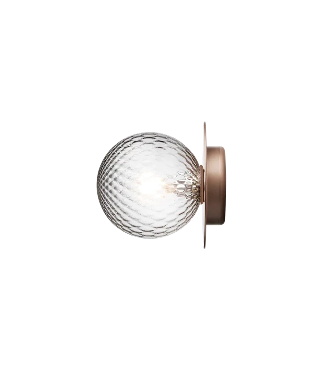 Nuura Liila 1 vegglampe/taklampe - medium-Vegglamper-Nuura-Bronse / Optic-Nua__2046034-Lightup.no