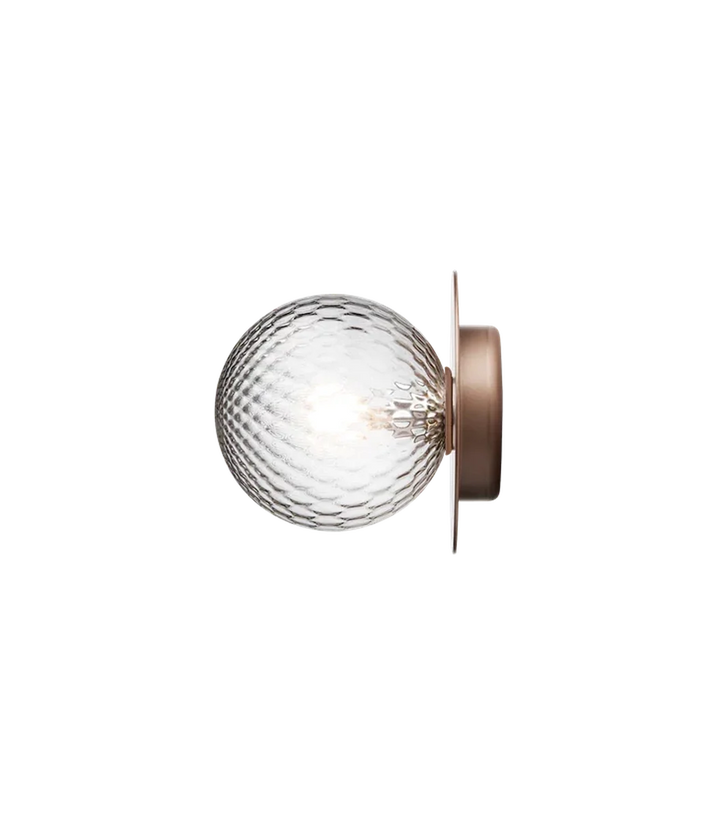 Nuura Liila 1 vegglampe/taklampe - medium-Vegglamper-Nuura-Bronse / Optic-Nua__2046034-Lightup.no