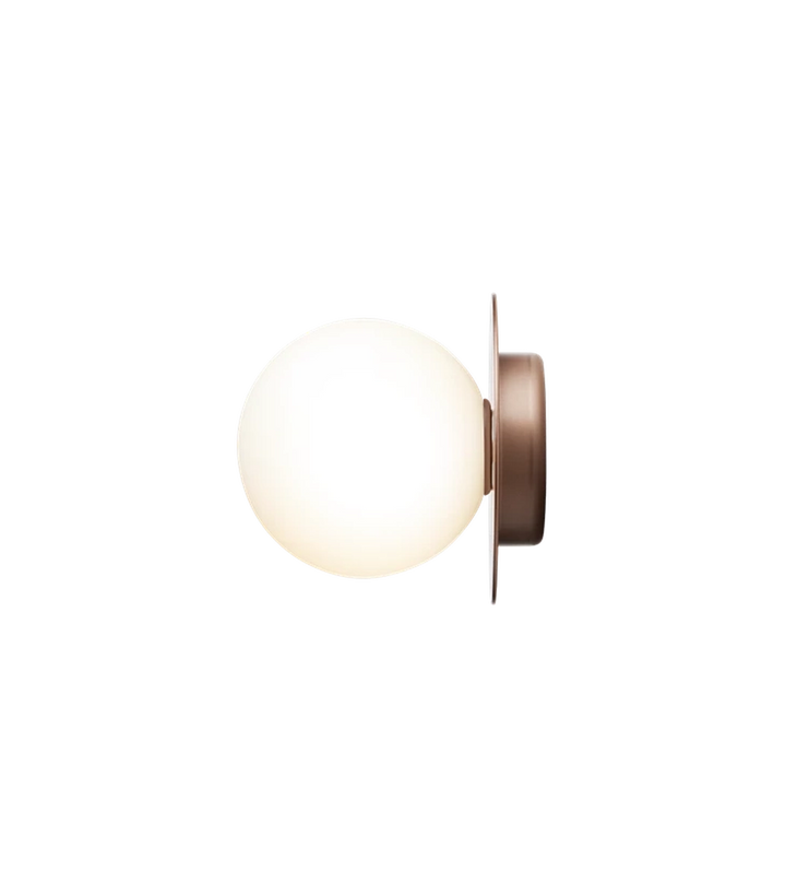 Nuura Liila 1 vegglampe/taklampe - medium - bronse/opal-Vegglamper-Nuura-Bronse / Opal-Nua__2046036-Lightup.no