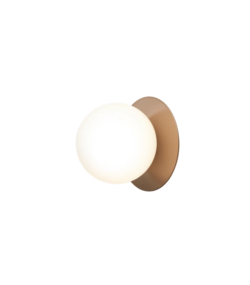 Nuura Liila 1 vegglampe/taklampe - medium - bronse/opal-Vegglamper-Nuura-Bronse / Opal-Nua__2046036-Lightup.no