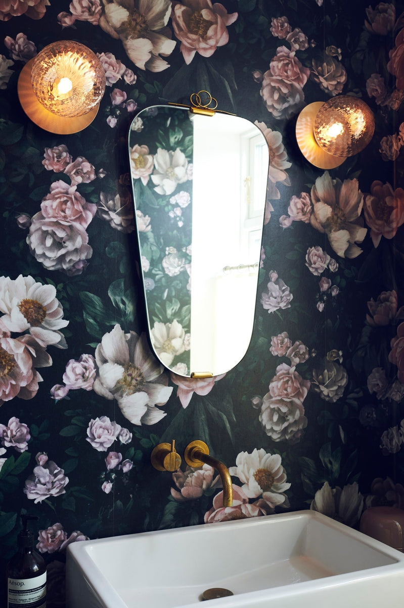 Nuura Liila 1 vegglampe/taklampe - medium - nordic gold / optikk-Vegglamper-Nuura-Bronse / Messing-Nua__2046001-Lightup.no