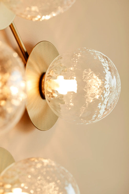 Nuura Liila 12 taklampe/vegglampe - optic-Vegglamper-Nuura-Messing-Nua__2041001-Lightup.no