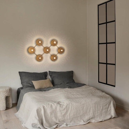 Nuura Liila 7 taklampe/vegglampe-Vegglamper-Nuura-Messing-Nua__2041003-Lightup.no