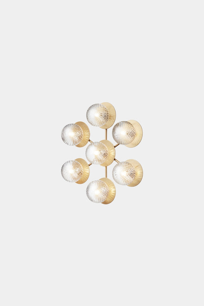 Nuura Liila Star / optikk glass-Vegglamper-Nuura-Messing-Nua__2041005-Lightup.no