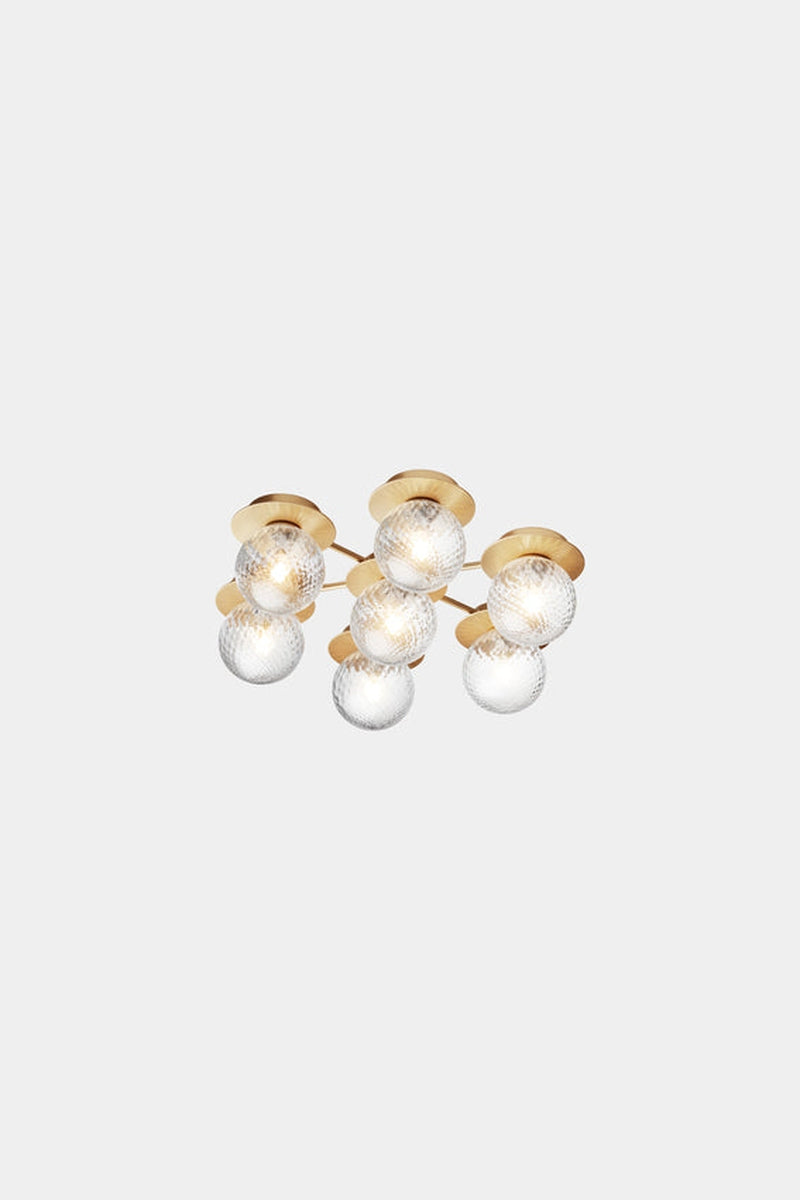 Nuura Liila Star / optikk glass-Vegglamper-Nuura-Messing-Nua__2041005-Lightup.no