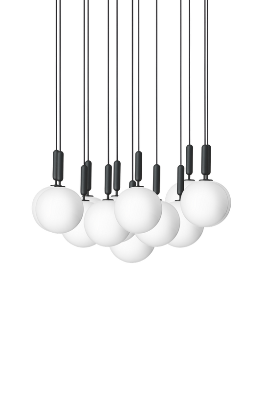 Nuura Miira 13 large-Takpendler-Nuura-Svart / Opal-Nua__2031026-Lightup.no