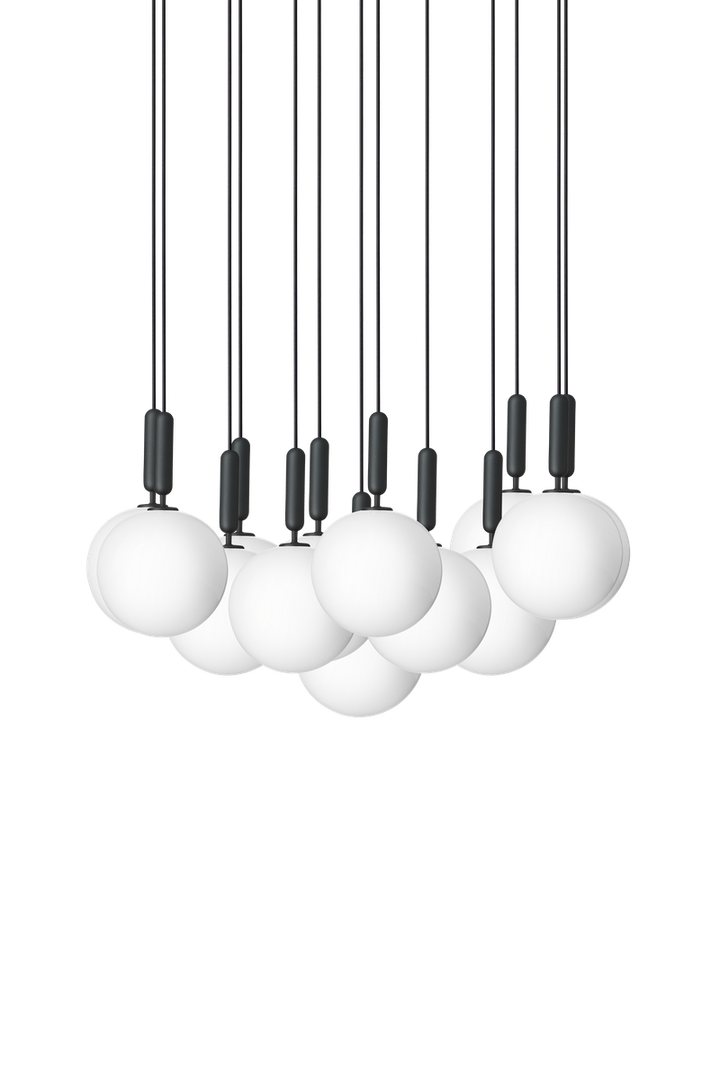Nuura Miira 13 large-Takpendler-Nuura-Svart / Opal-Nua__2031026-Lightup.no