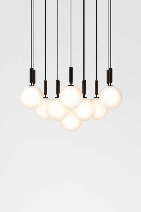 Nuura Miira 13 large svart / opal-Takpendler-Nuura-Svart / Opal-Nua__2031026-Lightup.no