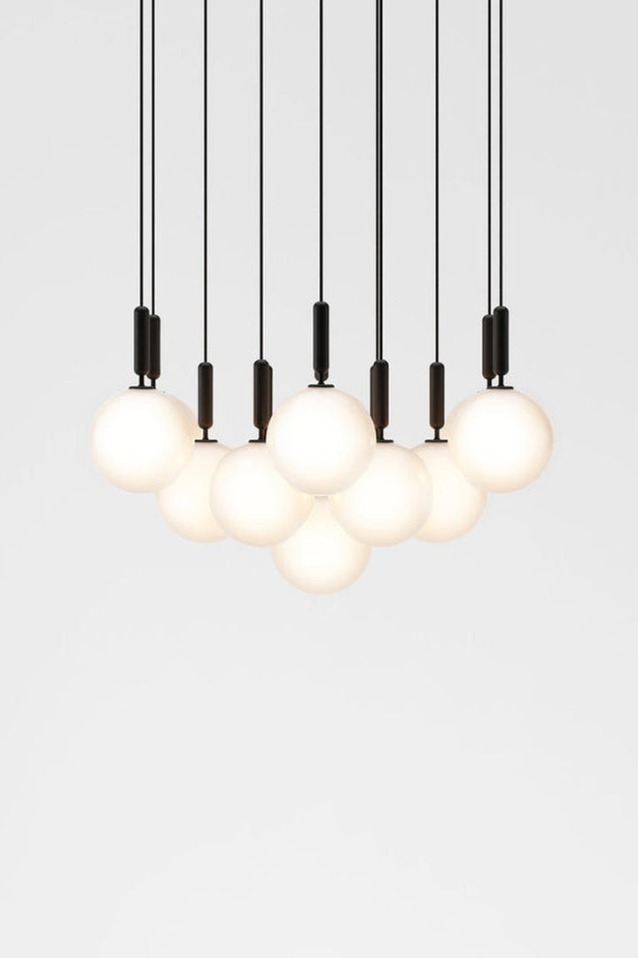 Nuura Miira 13 large svart / opal-Takpendler-Nuura-Svart / Opal-Nua__2031026-Lightup.no