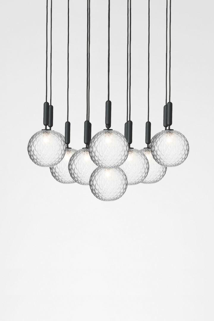 Nuura Miira 13 large svart / opal-Takpendler-Nuura-Svart / Opal-Nua__2031026-Lightup.no