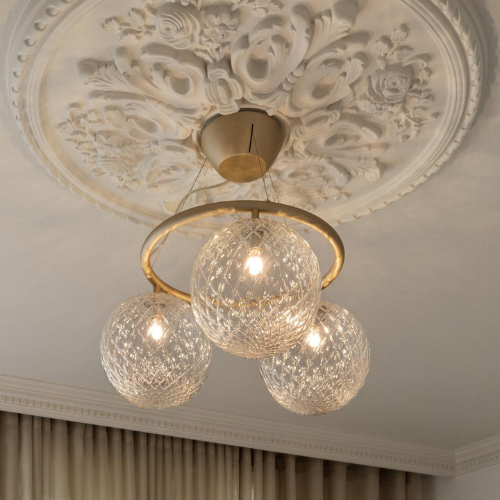 Nuura Miira 3 circular taklampe-Takpendler-Nuura-Opalt glass-Messing-Nua__2032044-Lightup.no
