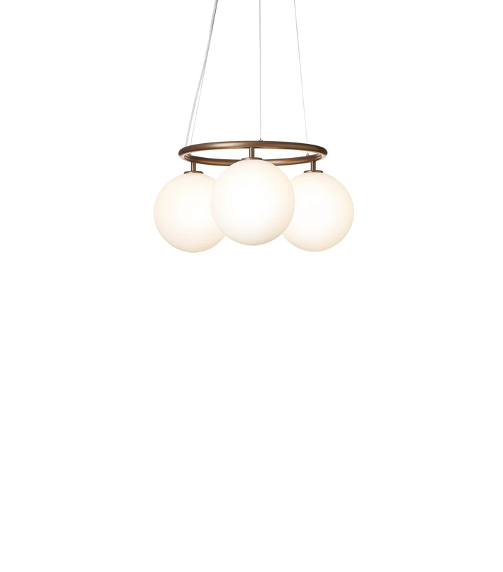 Nuura Miira 3 circular taklampe-Takpendler-Nuura-Opalt glass-Messing-Nua__2032044-Lightup.no