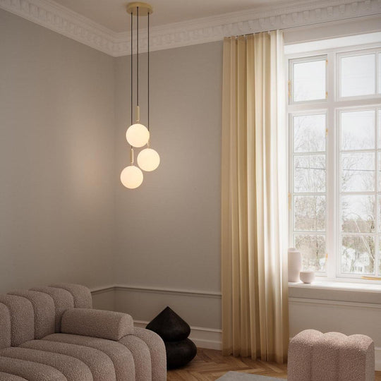 Nuura Miira 3 large-Takpendler-Nuura-Messing / Opal-Nua__2031020-Lightup.no