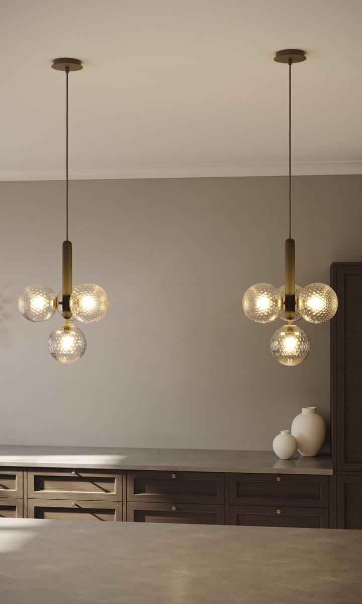 Nuura Miira 4-Takpendler-Nuura-Svart / Opal-Nua__2031006-Lightup.no