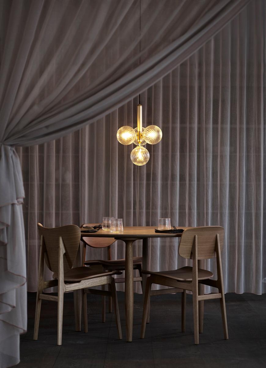 Nuura Miira 4-Takpendler-Nuura-Svart / Opal-Nua__2031006-Lightup.no
