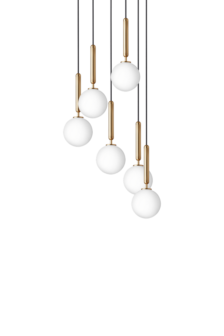 Nuura Miira 6-Takpendler-Nuura-Messing / Opal-Nua__2031012-Lightup.no