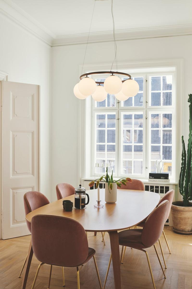 Nuura Miira 6 circular-Takpendler-Nuura-Bronse / Opal-Nua__2032006-Lightup.no